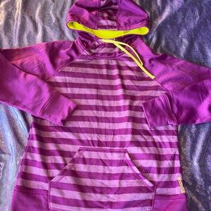 Women’s Reebok Striped Hoodie